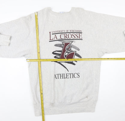 Champion Men’s Grey 2XL Reverse Weave Pullover Sweatshirt University Athletics