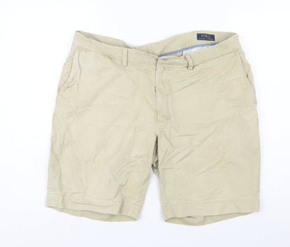 Ralph Lauren Men's Beige Chino Shorts Size 38 Regular Fit