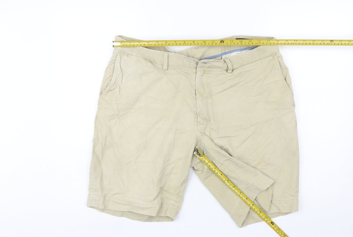 Ralph Lauren Men's Beige Chino Shorts Size 38 Regular Fit