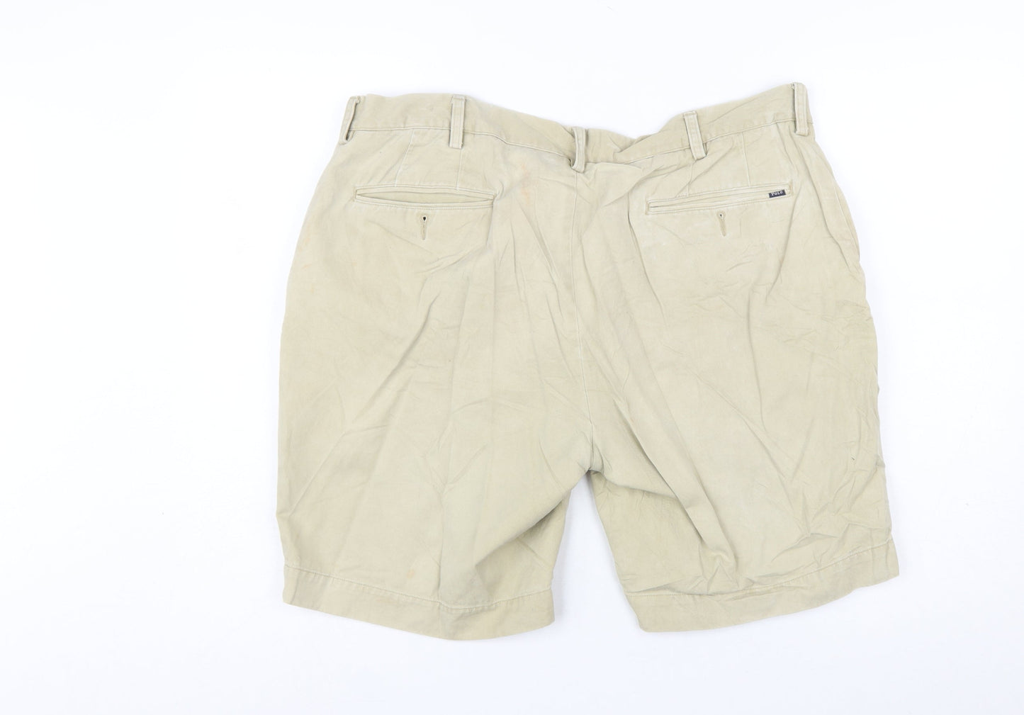 Ralph Lauren Men's Beige Chino Shorts Size 38 Regular Fit
