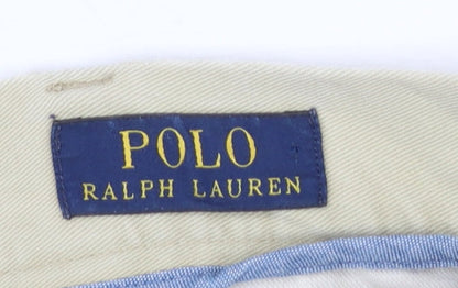 Ralph Lauren Men's Beige Chino Shorts Size 38 Regular Fit