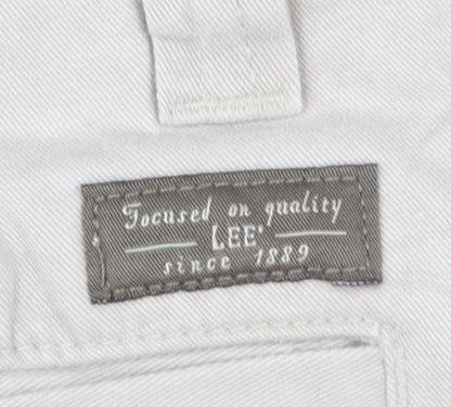 Lee Mens Beige Cargo Shorts Size 44 Cotton Casual Workwear