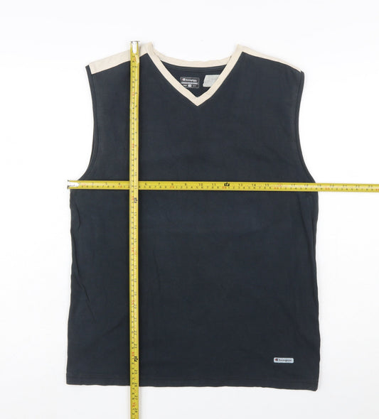 Champion Men's Black 2XL Sleeveless Athletic Tank Top