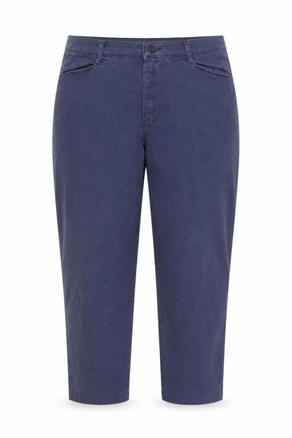 Lee Women's Blue Chino Trousers Size 20 Plus Stretch Cotton Blend