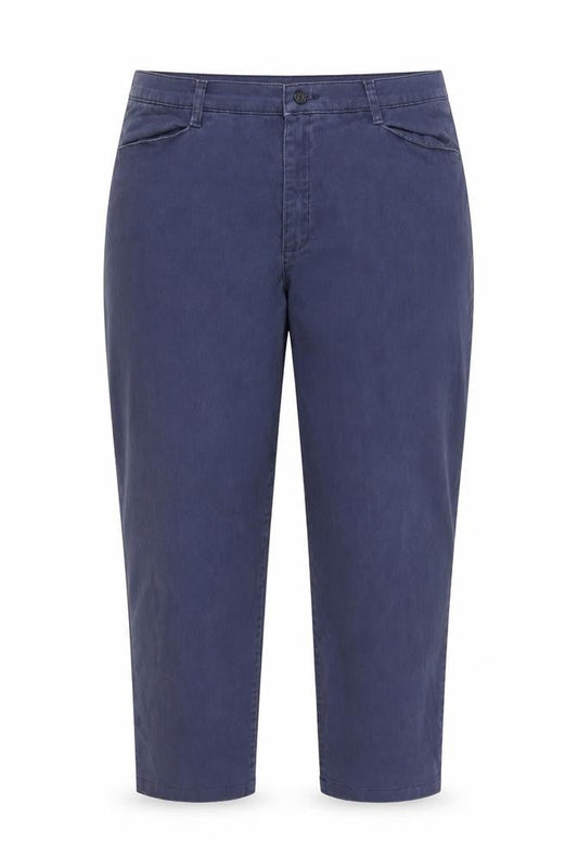 Lee Women's Blue Chino Trousers Size 20 Plus Stretch Cotton Blend