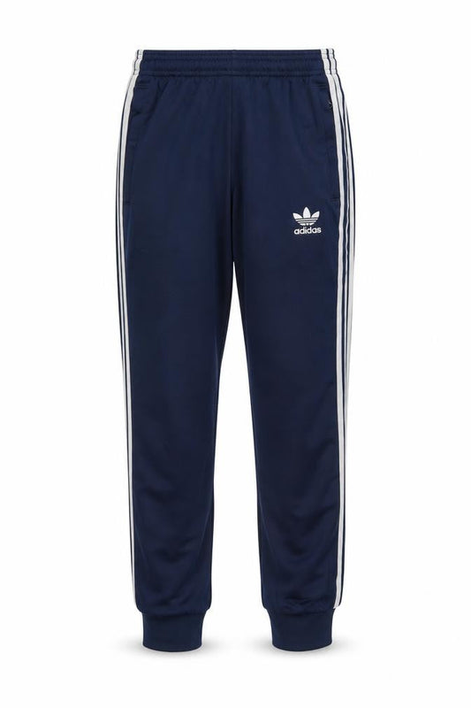 Adidas Boys Blue 11-12 Years Jogger Trousers with Side Stripes