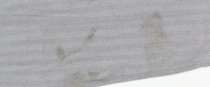 Lee Women's Grey Herringbone Cotton Chino Trousers Size 10 Petite