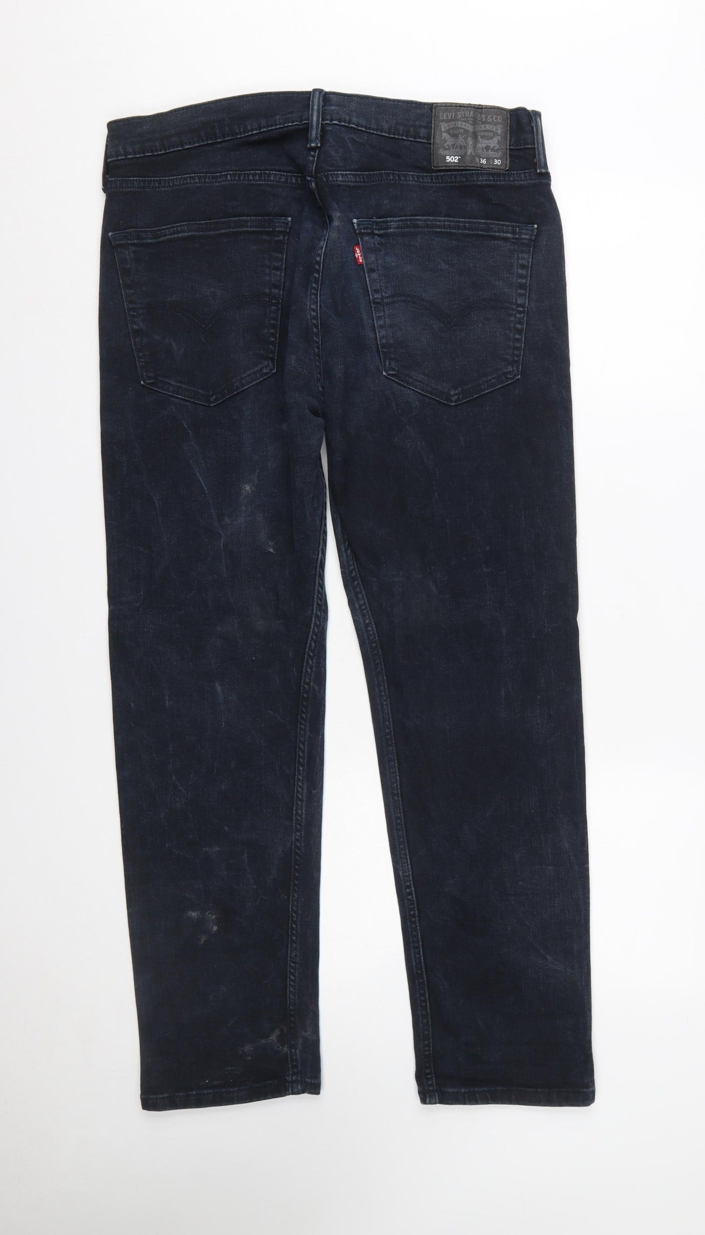 Levi's 502 Men's Blue Regular Fit Straight Jeans W36 L30