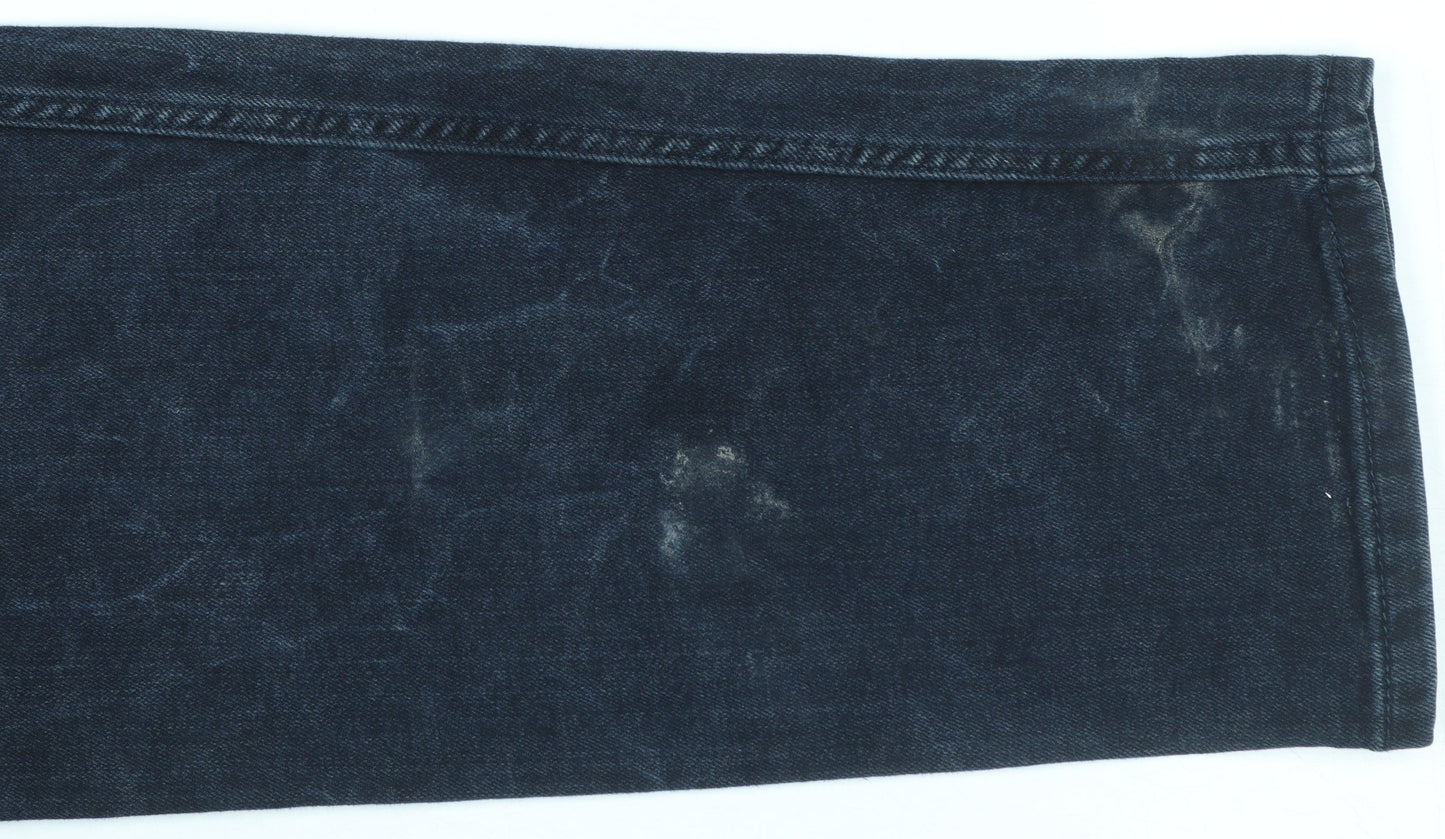 Levi's 502 Men's Blue Regular Fit Straight Jeans W36 L30