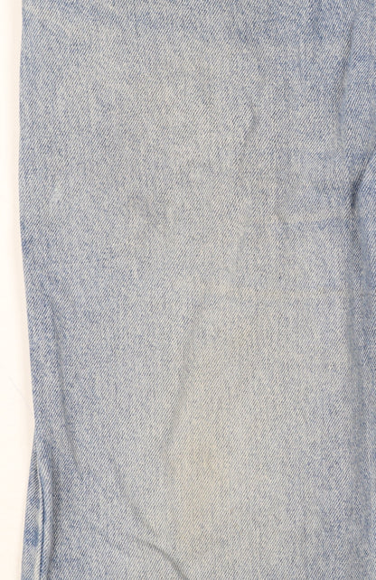 Wrangler Authentics Men's Blue 36x29 Straight Leg Denim Jeans