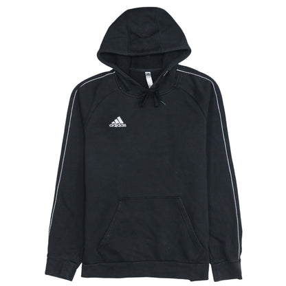 Adidas Men's Black Pullover Hoodie Size S Sports Fleece Sweatshirt