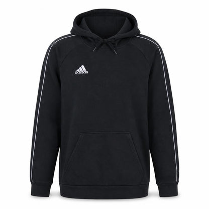 Adidas Men's Black Pullover Hoodie Size S Sports Fleece Sweatshirt