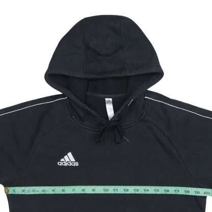 Adidas Men's Black Pullover Hoodie Size S Sports Fleece Sweatshirt