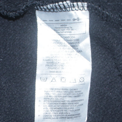 Adidas Men's Black Pullover Hoodie Size S Sports Fleece Sweatshirt
