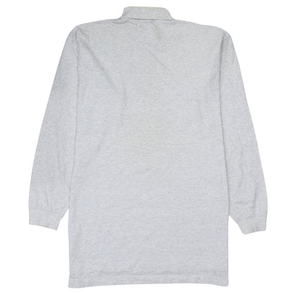 Adidas Men's Grey Roll Neck Long Sleeve Sweatshirt Size S