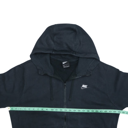 Nike Men's Black Full Zip Hoodie Size L Fleece Sportswear