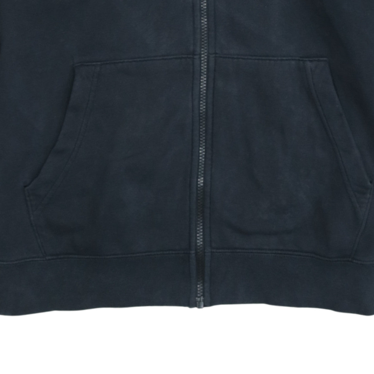 Nike Men's Black Full Zip Hoodie Size L Fleece Sportswear
