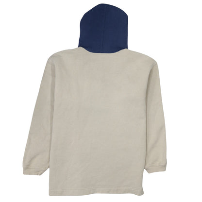 FILA Boys Beige Pullover Hoodie 11-12 Years Logo Fleece Sweatshirt