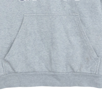 Adidas Mens Grey Pullover Hoodie Size S Sports Logo Sweatshirt