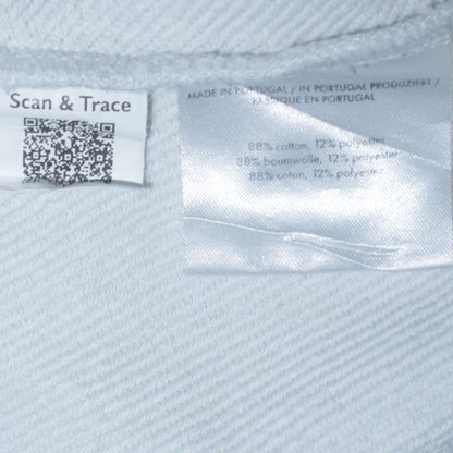 Tommy Hilfiger Womens White XXS Pullover Hoodie with Logo Design