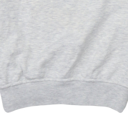 Calvin Klein Men Grey Cotton Logo Pullover Sweatshirt Size S