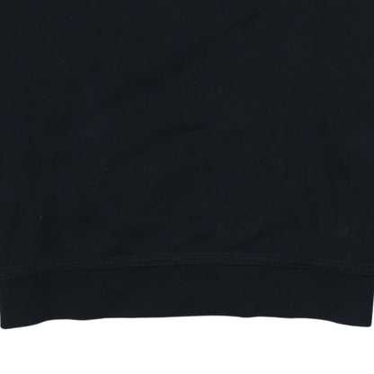 Nike Womens Black Large Pullover Sweatshirt Cotton Blend Logo