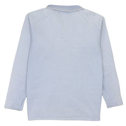 Weird Fish Women Light Blue 1/4 Zip Sweatshirt M