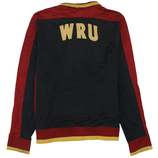 Under Armour Men’s Black Red WRU Track Jacket XL Rugby Zip Top