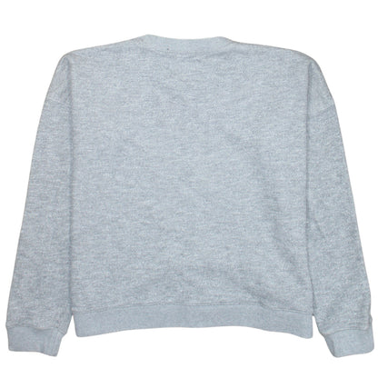 Jack Wills Womens Grey Crew Neck Pullover Sweatshirt UK 12
