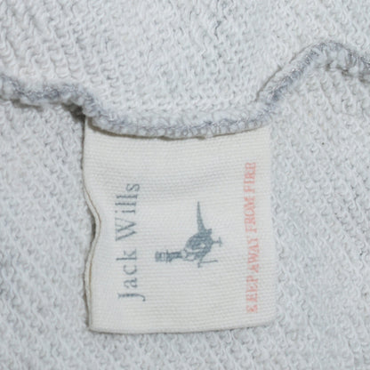 Jack Wills Womens Grey Crew Neck Pullover Sweatshirt UK 12
