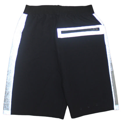 A.L.I.G.N Men’s Black Reflective Athletic Shorts Size S