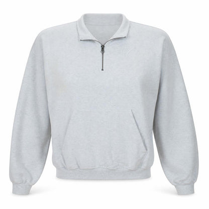 Gymshark Women’s Grey 1/4 Zip Pullover Sweatshirt Size L