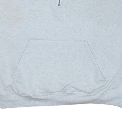 Gymshark Women’s Grey 1/4 Zip Pullover Sweatshirt Size L