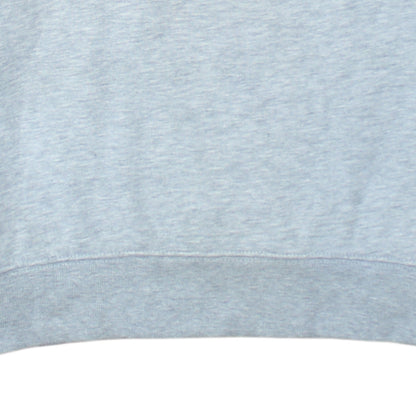 Kappa Mens Grey Logo Pullover Sweatshirt Medium Regular Fit