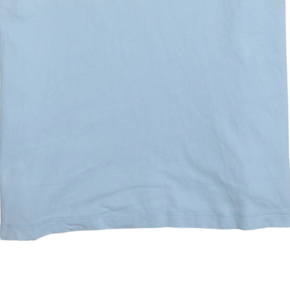Emporio Armani Men's Blue Slim Fit Cotton Polo Shirt M