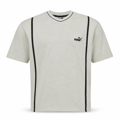 Puma Men’s Beige Short Sleeve Cotton Sports Polo Shirt Size S