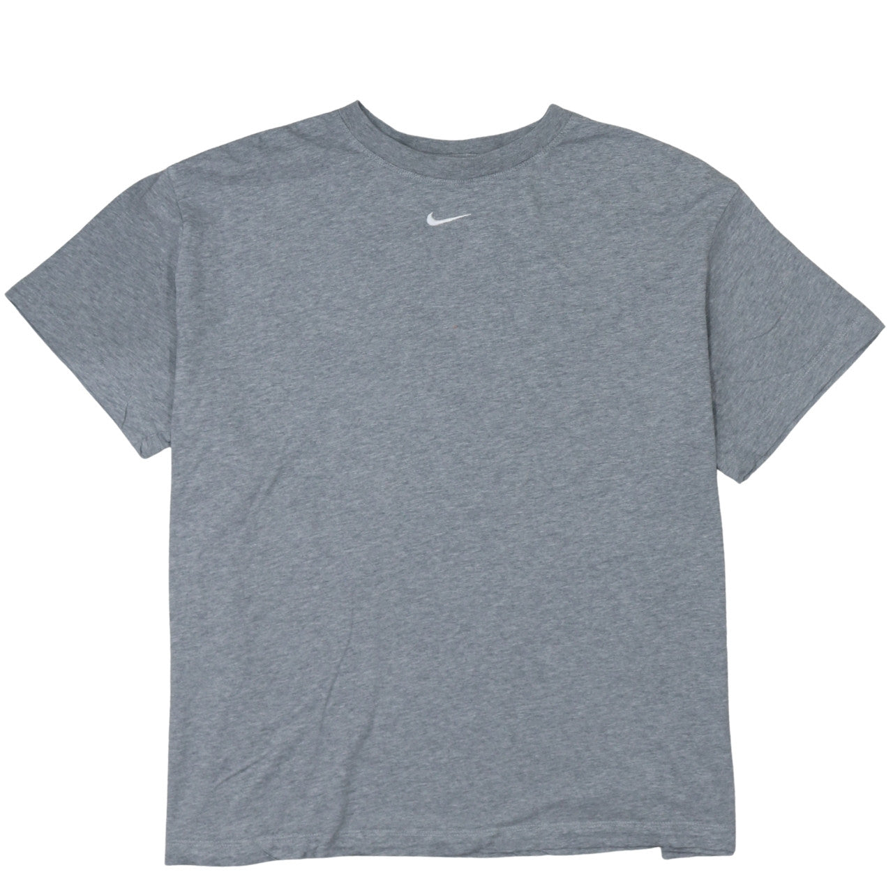 Nike Men's Grey Loose Fit Crew Neck T-Shirt XL Cotton Blend
