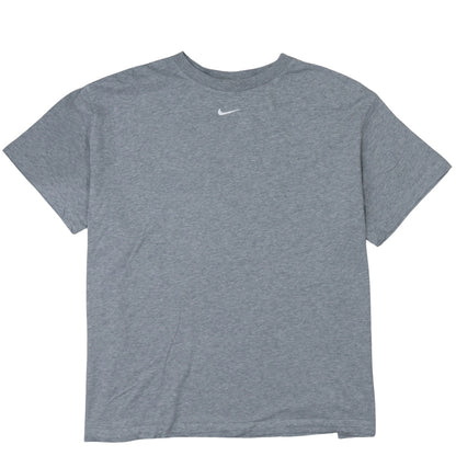Nike Men's Grey Loose Fit Crew Neck T-Shirt XL Cotton Blend