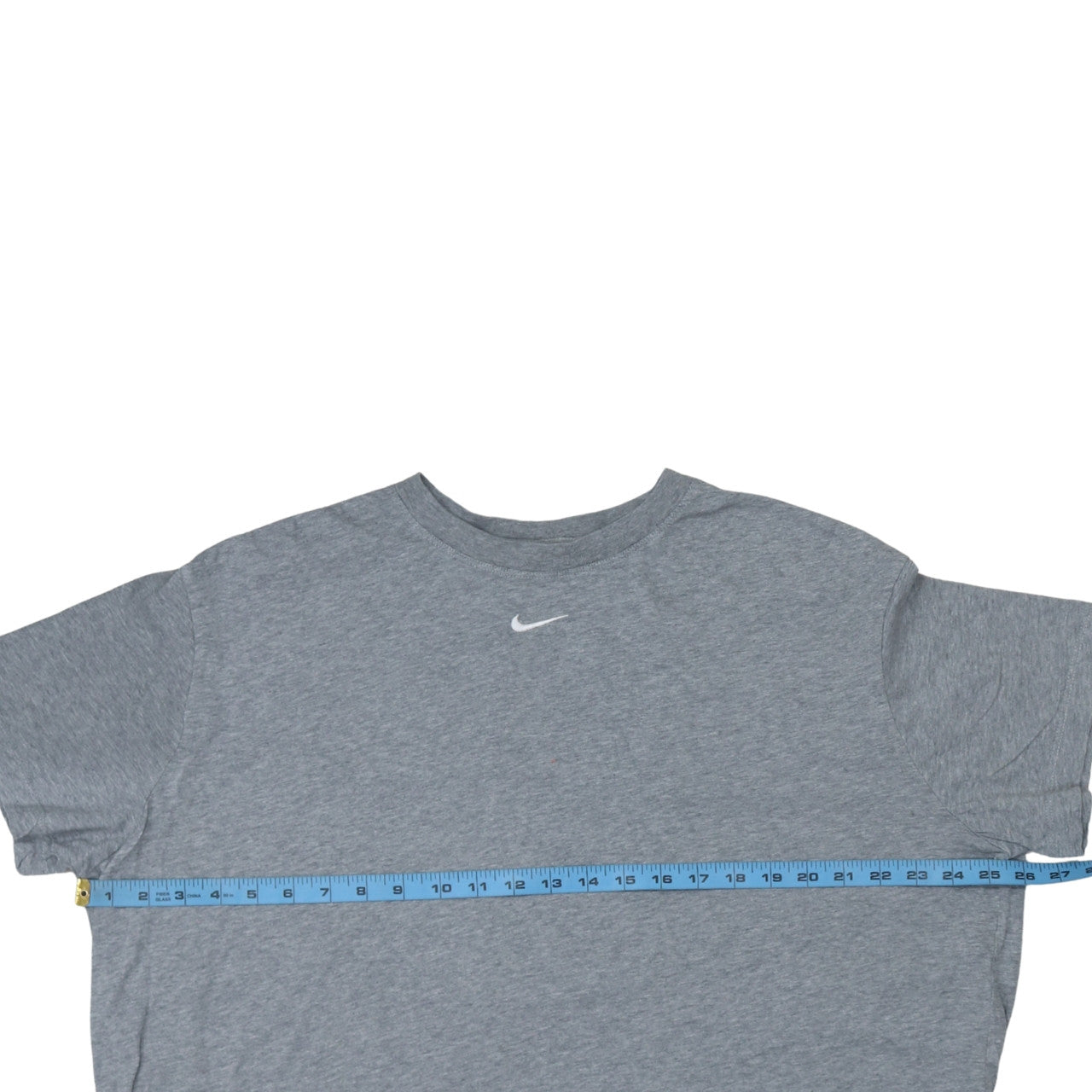 Nike Men's Grey Loose Fit Crew Neck T-Shirt XL Cotton Blend