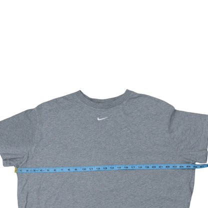 Nike Men's Grey Loose Fit Crew Neck T-Shirt XL Cotton Blend
