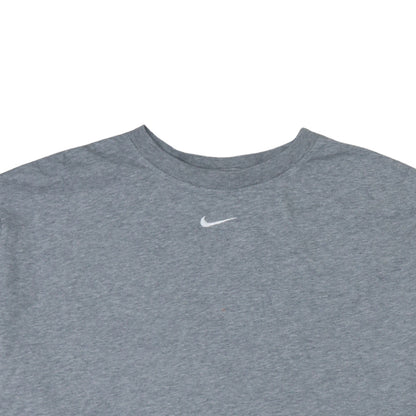 Nike Men's Grey Loose Fit Crew Neck T-Shirt XL Cotton Blend
