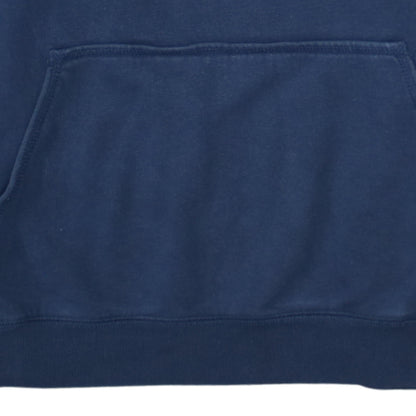 Nike Boys Blue Pullover Hoodie L 13 Years Fleece Logo Regular Fit