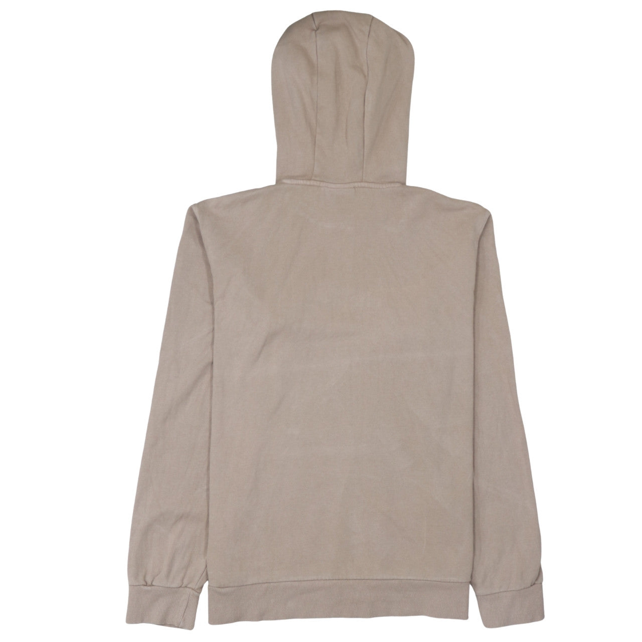 Ellesse Womens Beige Pullover Hoodie UK 12 Cotton Casual Sweatshirt