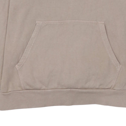 Ellesse Womens Beige Pullover Hoodie UK 12 Cotton Casual Sweatshirt