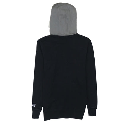 Vans Womens Black XS Pullover Hoodie Hooded Sweatshirt Cotton