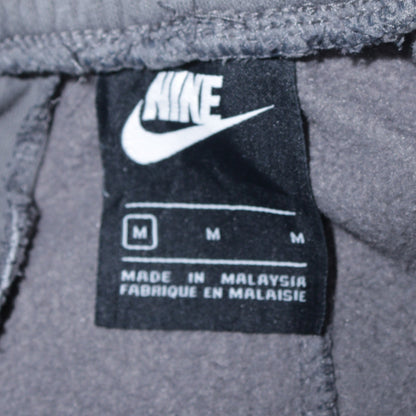 Nike Men Grey Sweatpants Regular Fit Fleece Joggers M