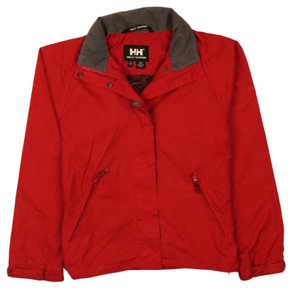 Helly Hansen Women's Red Waterproof Windbreaker Jacket M
