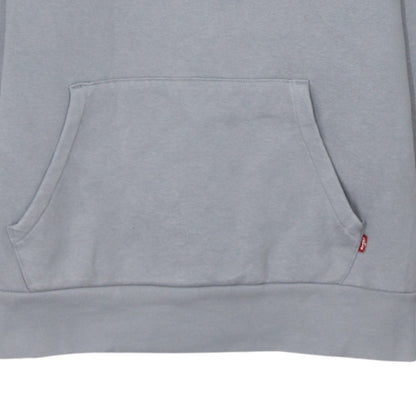 Levi's Boys Grey Pullover Hoodie 16 Years Graphic Print Fleece Sweatshirt