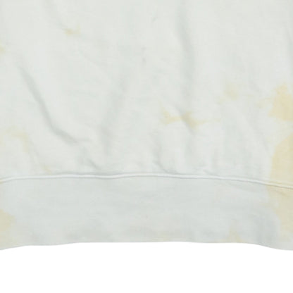 Nike Womens Beige Tie Dye Crew Neck Sweatshirt M Daisy Graphic
