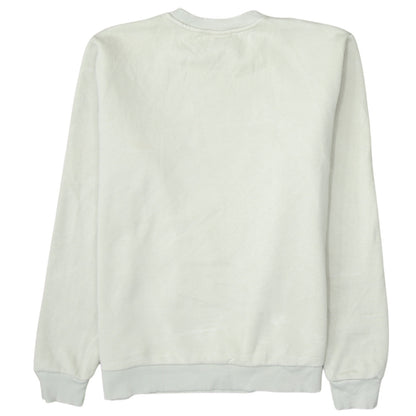 New Balance Men Beige S Crew Neck Pullover Sweatshirt